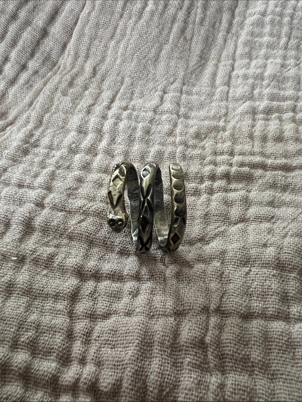 The Pony Express Rattler’s Snake Ring - Sterling Silver - Women's Jewelry
